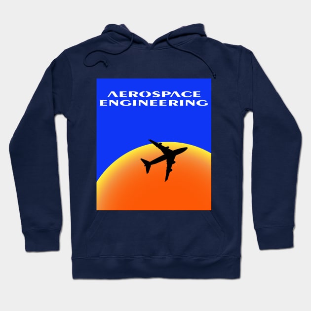 aerospace engineer, airplane engineering Hoodie by PrisDesign99